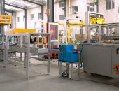 熱熔膠開(kāi)封箱伺服平移裝箱線