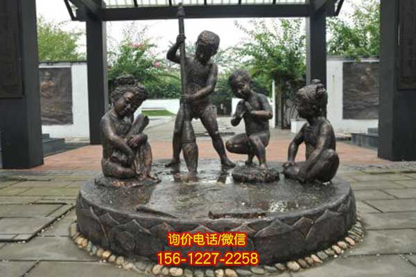 兒童景區(qū)不銹鋼銅雕毛筆雕塑 兒童景區(qū)不銹鋼銅雕毛筆雕塑