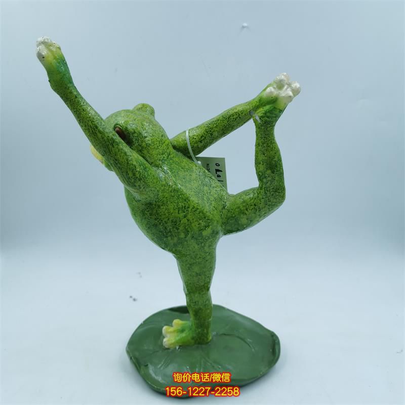 玻璃鋼青蛙雕塑，添點(diǎn)室內(nèi)美感