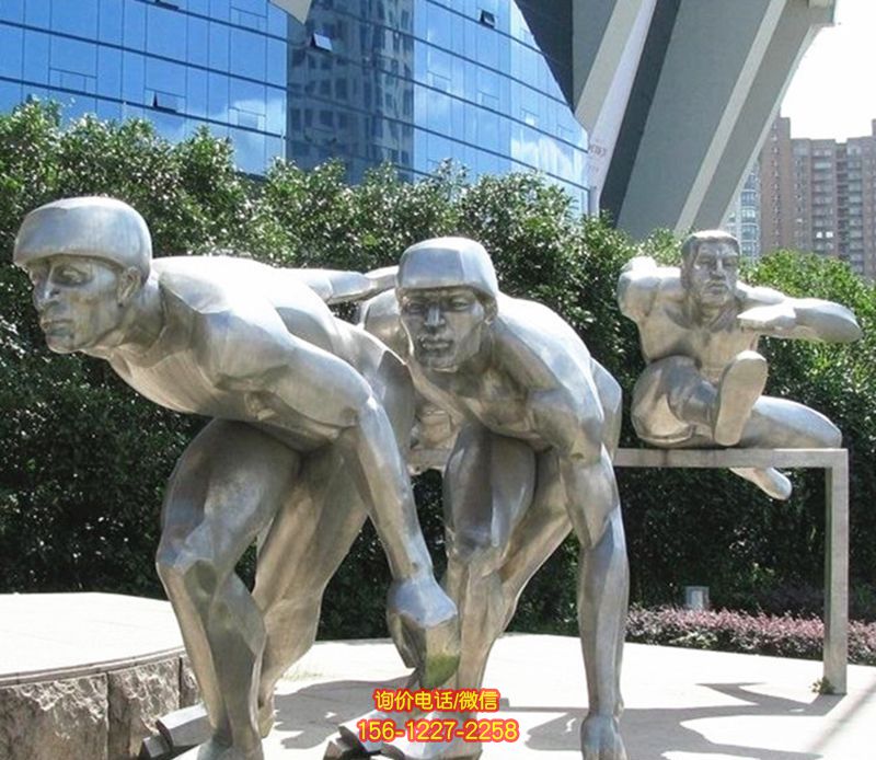 學(xué)校操場(chǎng)擺放拋光不銹鋼滑冰運(yùn)動(dòng)人物雕塑 學(xué)校操場(chǎng)擺放拋光不銹鋼滑冰運(yùn)動(dòng)人物雕塑