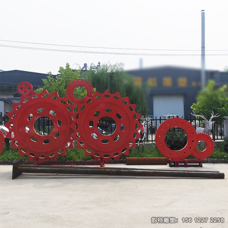不銹鋼齒輪雕塑 不銹鋼齒輪雕塑