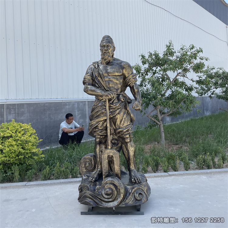 玻璃鋼大禹治水雕塑是對歷史名人作出貢獻的一種懷念 玻璃鋼大禹治水雕塑是對歷史名人作出貢獻的一種懷念
