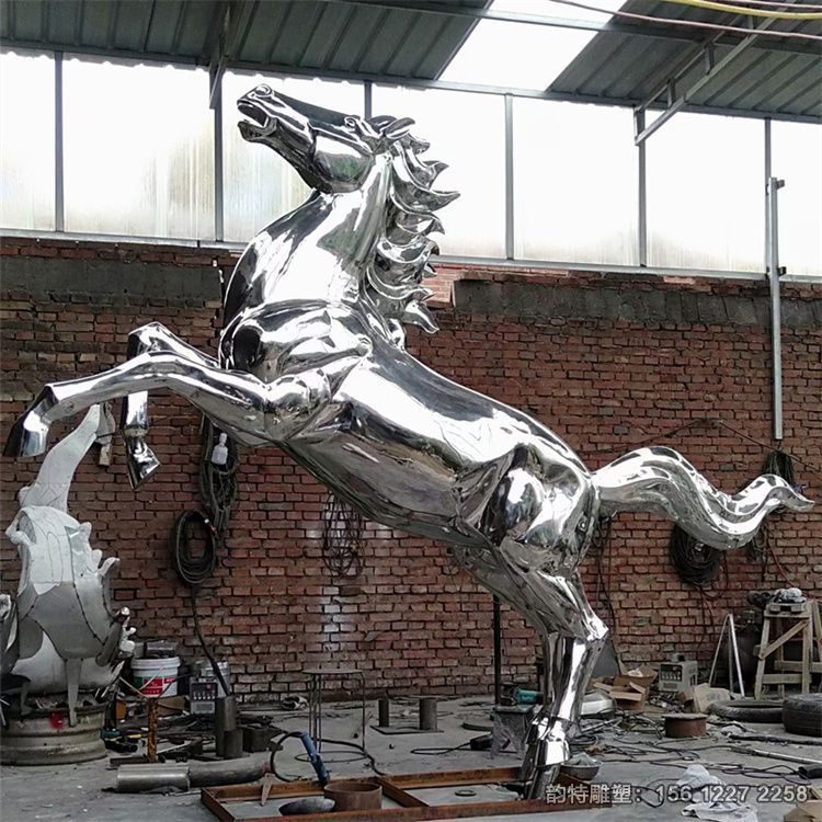 不銹鋼馬雕塑圖片 鏡面馬雕塑定制 不銹鋼馬雕塑圖片 鏡面馬雕塑定制